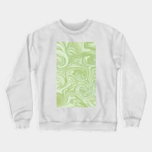 Pale green holographic Crewneck Sweatshirt